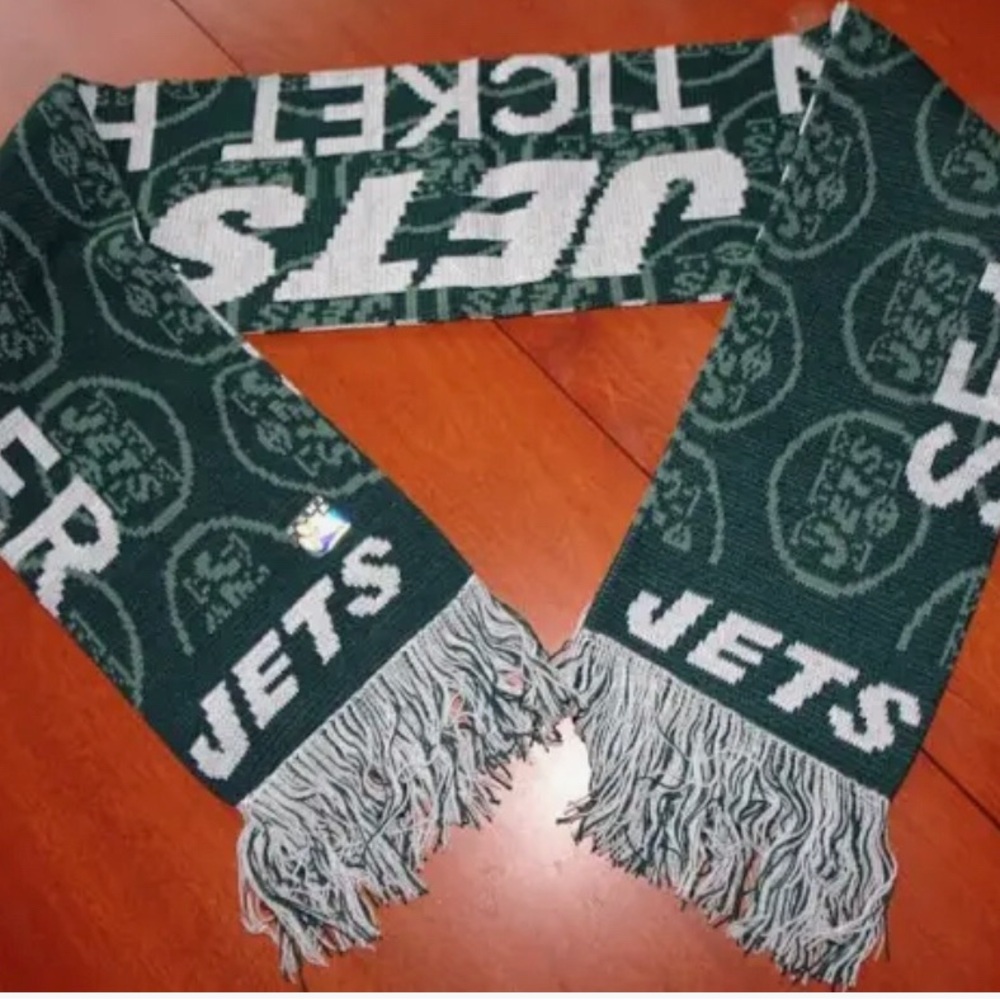 New York Jets Fan Season Ticket Holder Winter Scarf